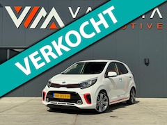 Kia Picanto - 1.2 CVVT GT GT-Line 2017 Stoelverwarming Airco LM velgen Navigatie Camera Lederen bekledin