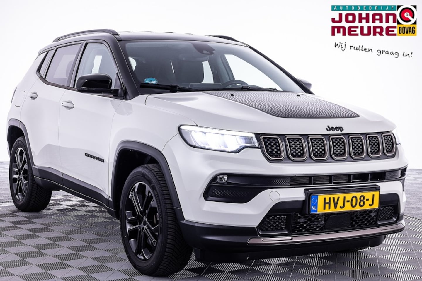 Jeep Compass - 4xe 240 Plug-in Hybrid Electric S | CARPLAY | LED | Half LEDER - AutoWereld.nl