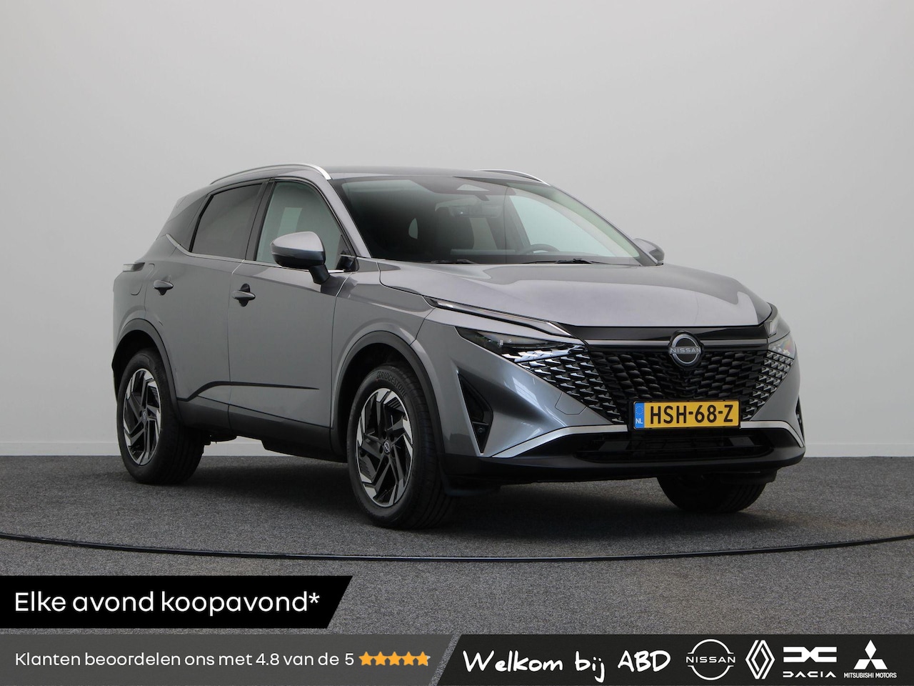 Nissan Qashqai - 158pk MHEV Xtronic N-Connecta | Stoel & Stuurwielverwarming | Voorruitverwarming | 1800kg - AutoWereld.nl