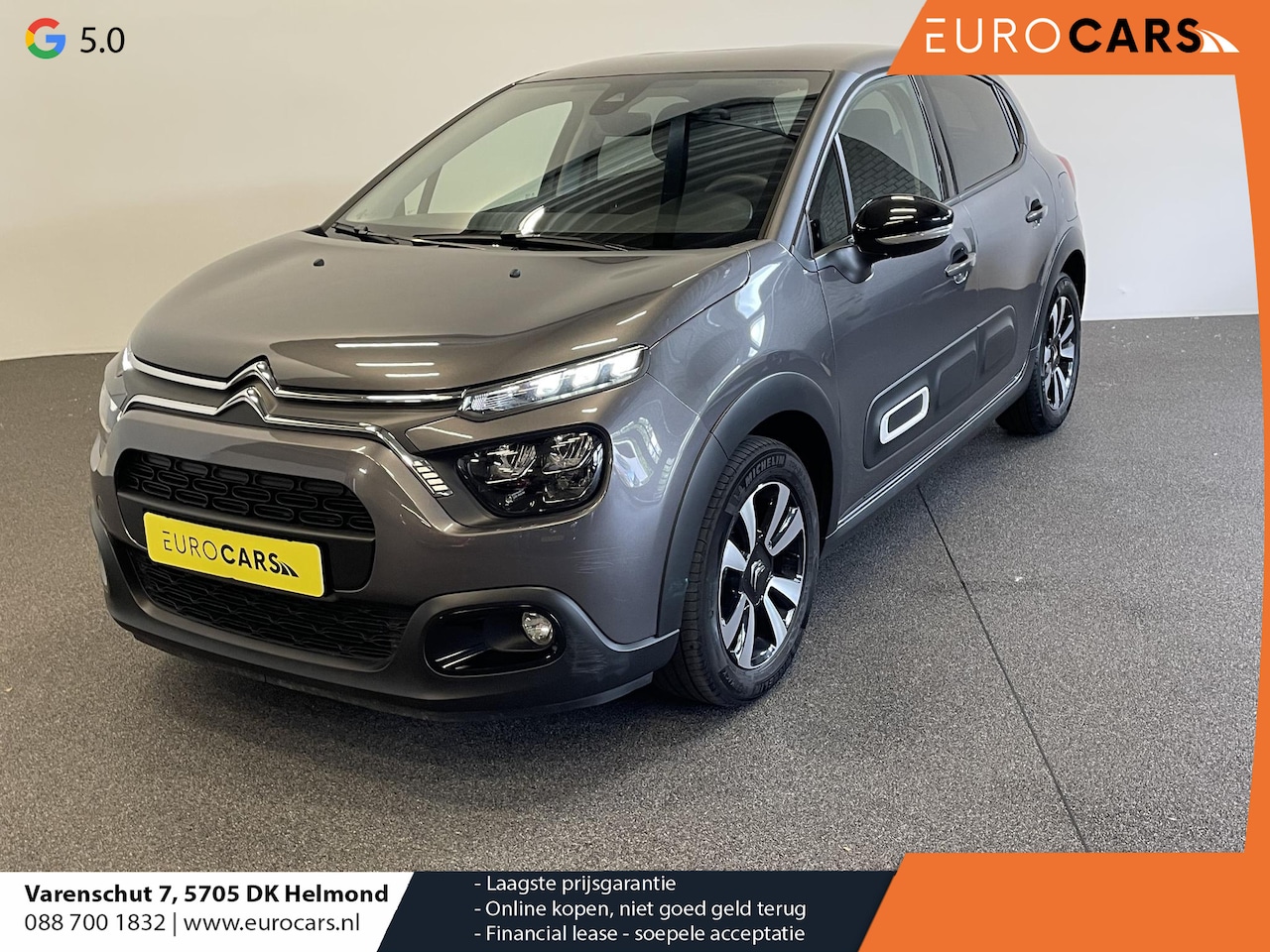 Citroën C3 - 1.2 PureTech Max Automaat  Airco Navigatie d.m.v.Apple carplay / Android Auto Parksensoren - AutoWereld.nl