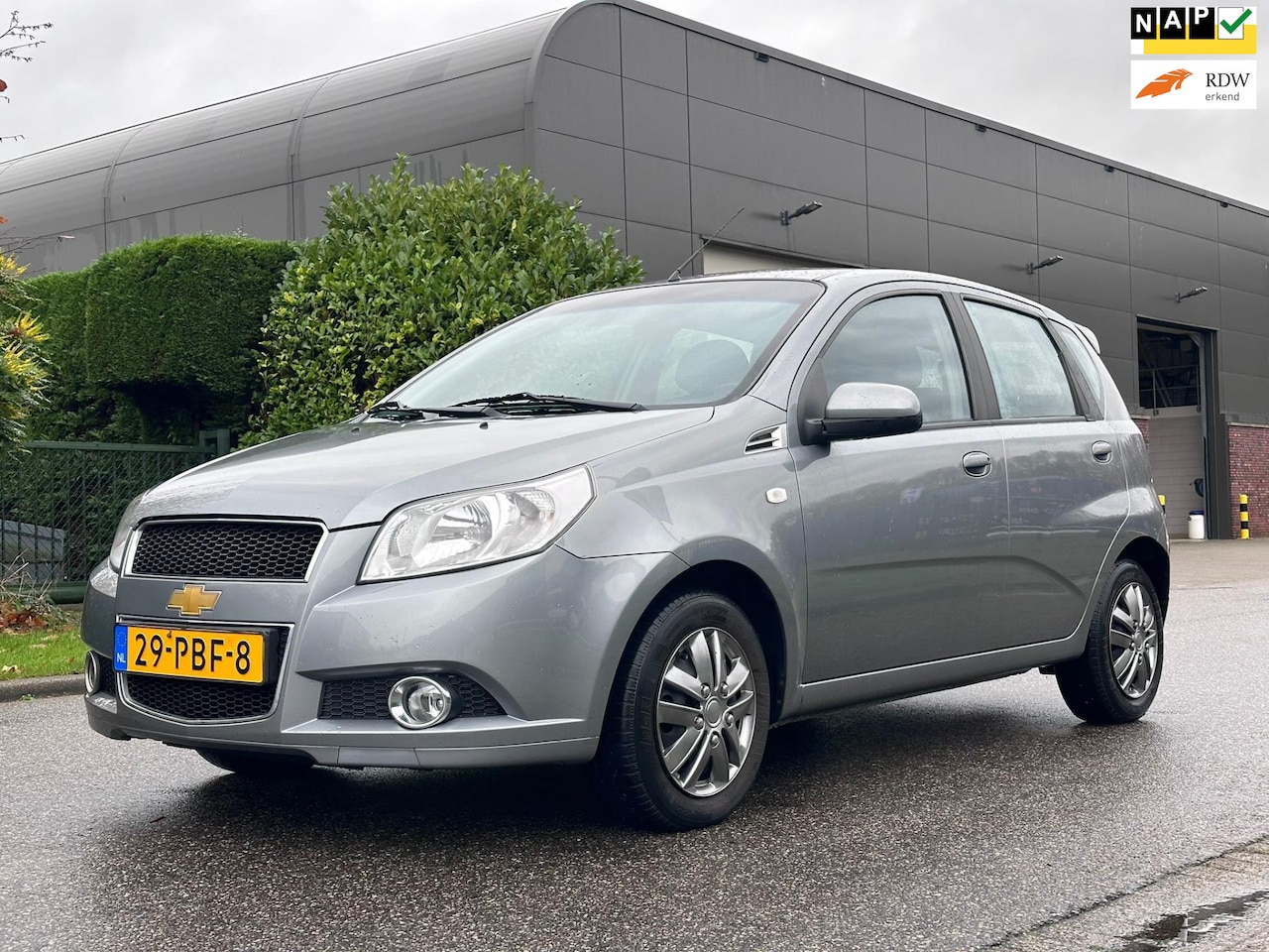 Chevrolet Aveo - 1.2 16V LS+ 5DR*Airco*Trekhaak*NAP*14-01-2026 APK*Dealer onderhouden*2e eigenaar* - AutoWereld.nl