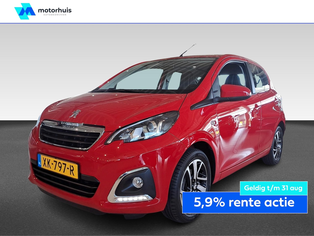 Peugeot 108 - 1.0 e-VTi 68pk 5D Allure - AutoWereld.nl