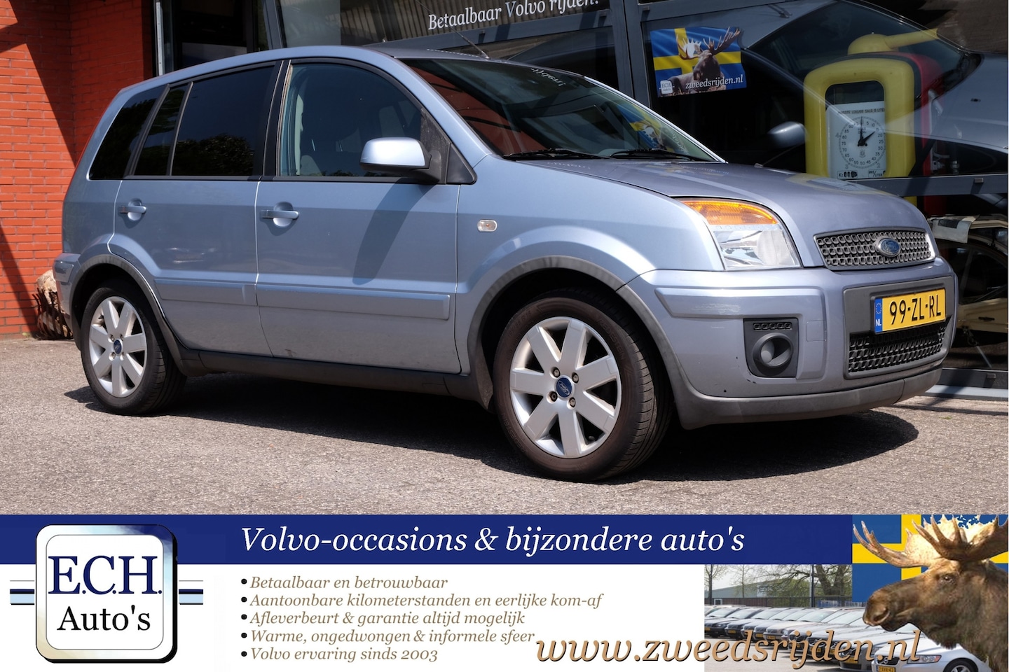 Ford Fusion - 1.4-16V Futura 1.4-16V Futura, Airco, Cruise Control - AutoWereld.nl