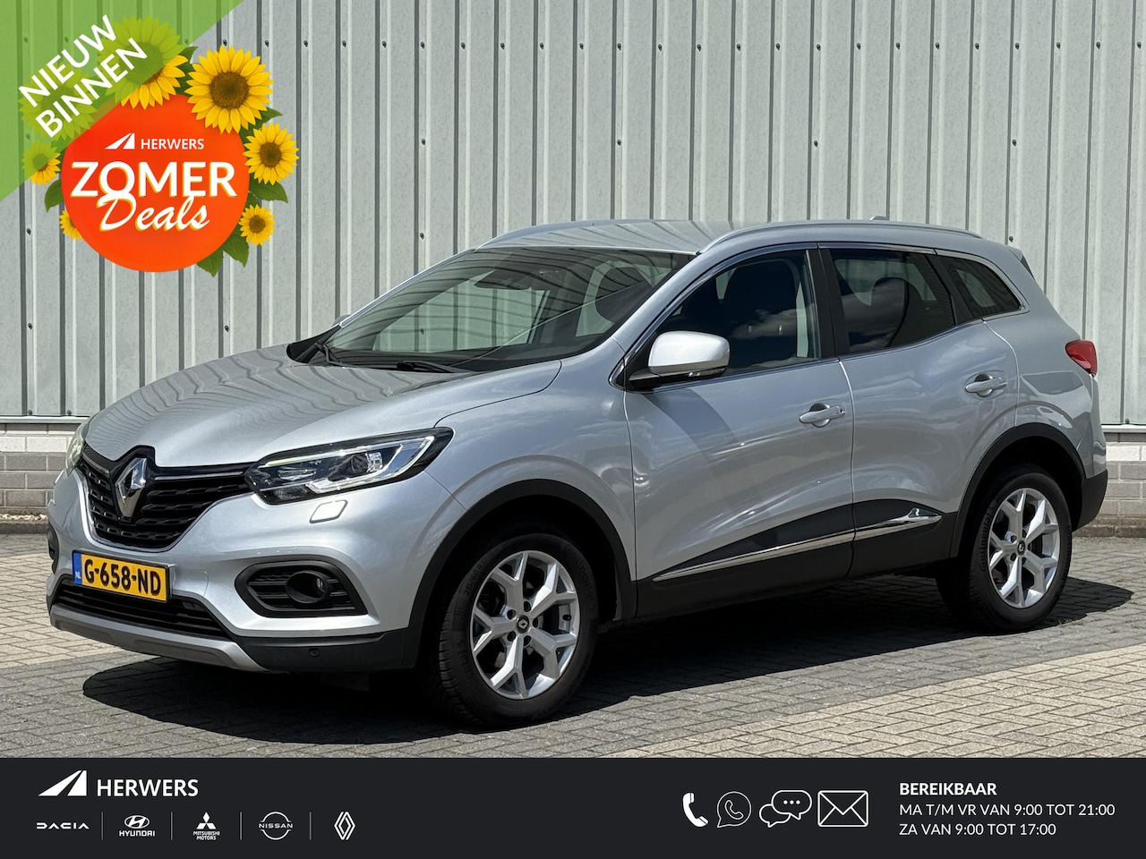 Renault Kadjar - 1.3 TCe Intens / Stoelverwarming / Trekhaak / All season banden / Climate Control / Naviga - AutoWereld.nl
