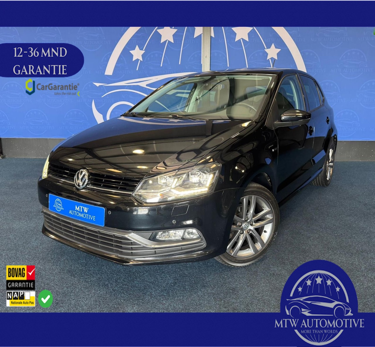 Volkswagen Polo - 1.0 75-PK / BLUEMOTION / LOUNGE - UITVOERING / FULL OPTIONS - AutoWereld.nl