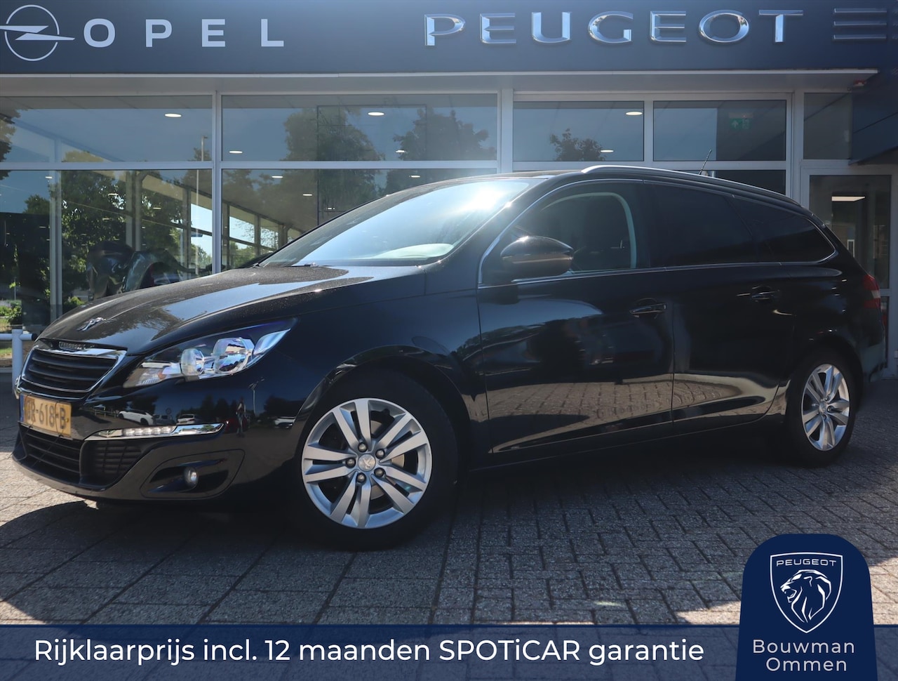 Peugeot 308 - Style PureTech 110pk S&S, Rijklaarprijs, Navigatie Panoramadak Climate control DAB-radio - AutoWereld.nl