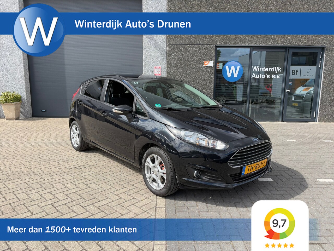 Ford Fiesta - 1.0 EcoBoost Titanium - Airco/DealerOnderhouden - AutoWereld.nl