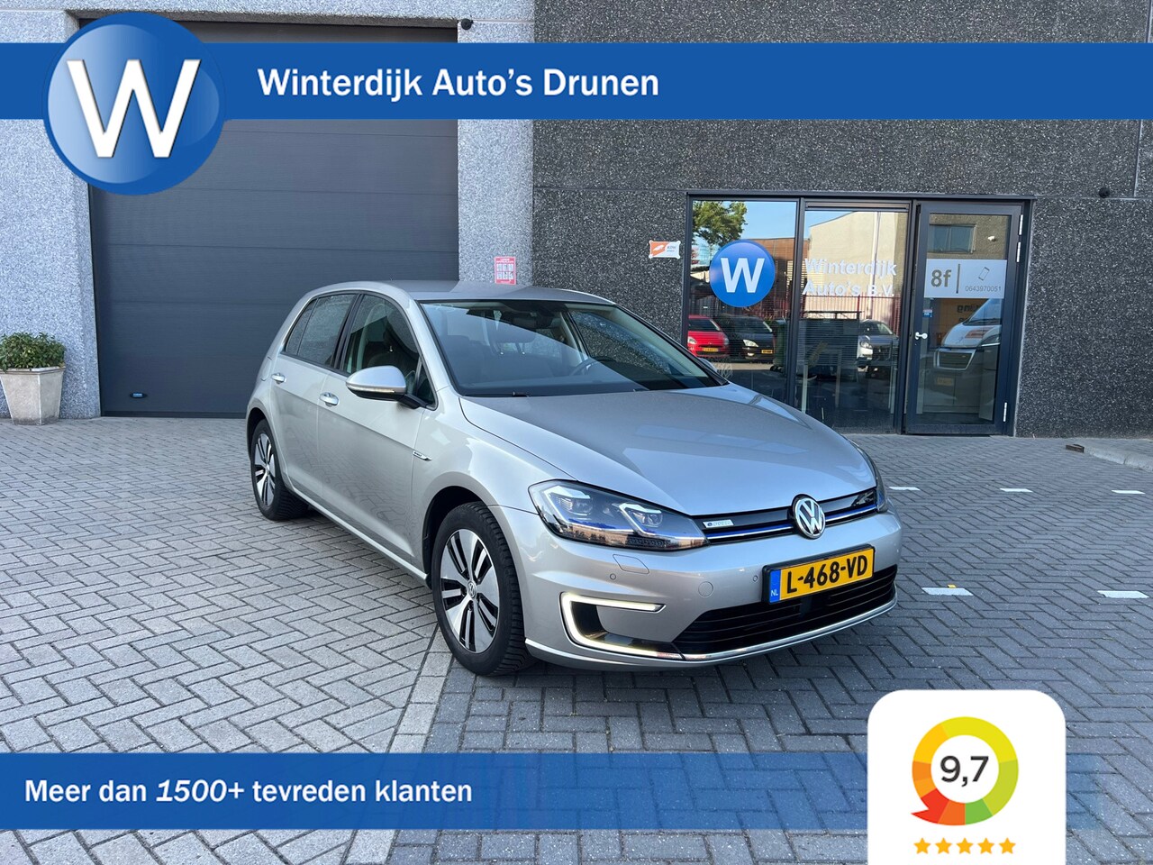Volkswagen e-Golf - - Warmtepomp/VirtualCockpit/Lane+Adaptive - AutoWereld.nl