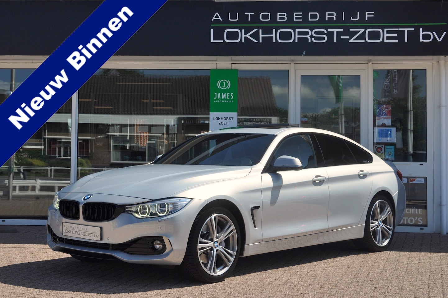BMW 4-serie Gran Coupé - 435i xDrive High Executive | Individual | Open dak | HK-Audio - AutoWereld.nl