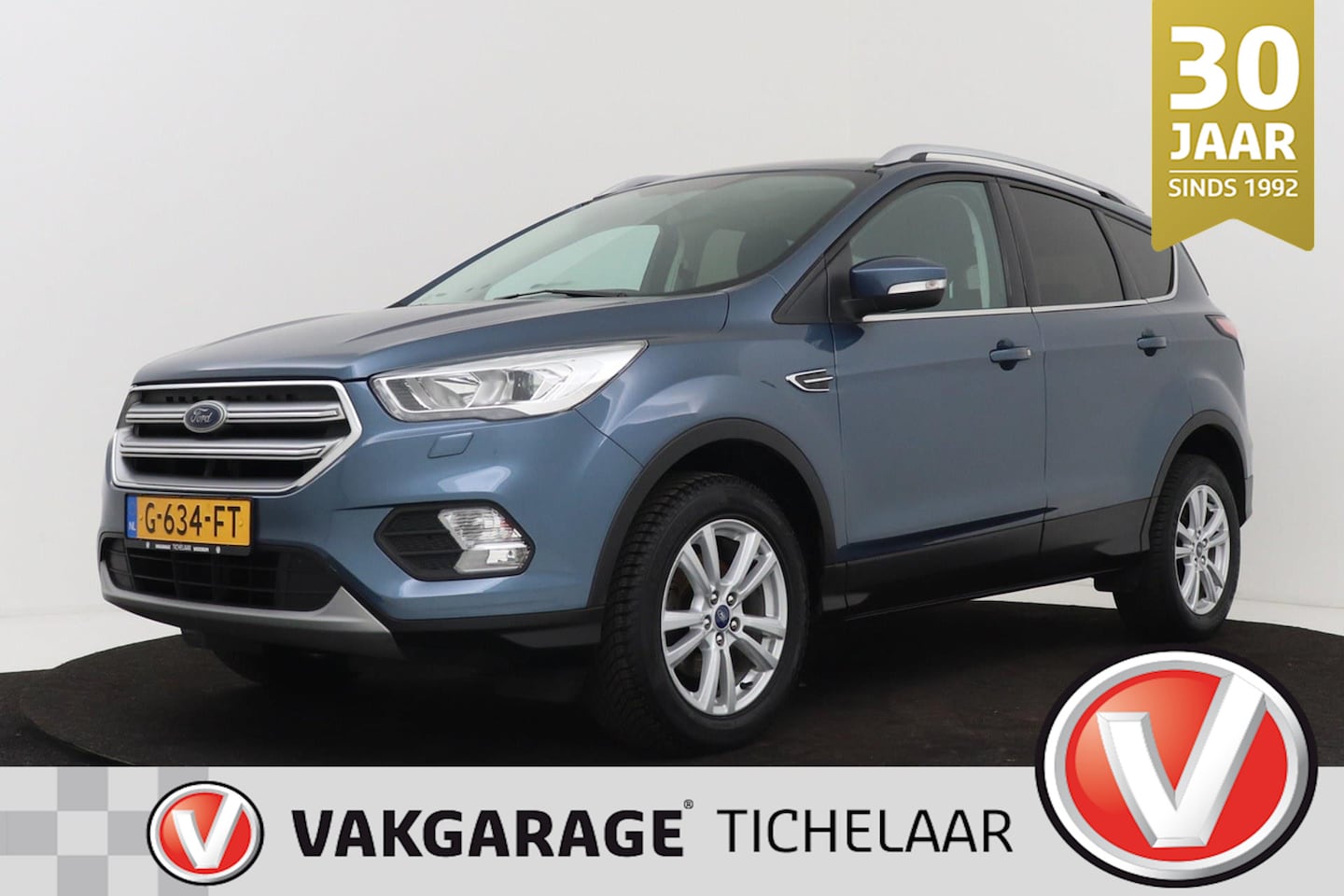 Ford Kuga - 1.5 EcoBoost Trend Ultimate | Org NL | 53000 KM!! | Recent Ond. | Stoelverwarming | CarPla - AutoWereld.nl