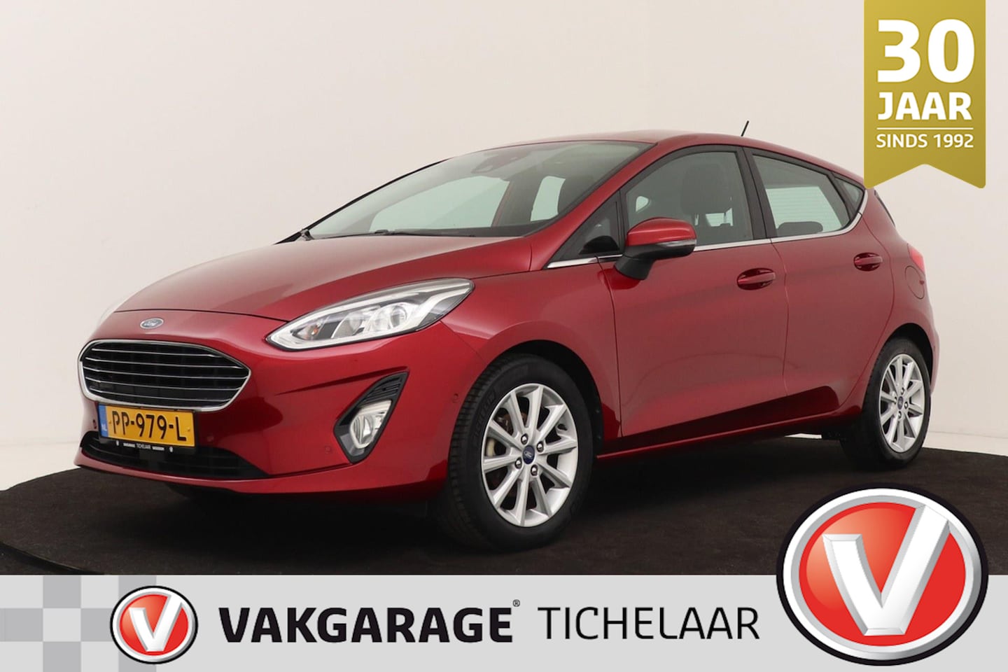 Ford Fiesta - 1.0 EcoBoost Titanium | Org NL | CarPlay | Camera | Navigatie | Adap. Cruise | Climate Con - AutoWereld.nl