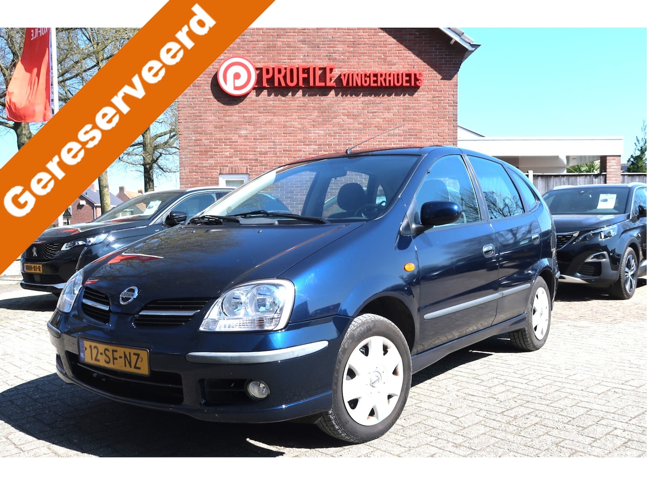 Nissan Almera Tino - *** GERESERVERD *** 1.8 Benzine * Eerste Eigenaar * KM Autopas Aanwezig * Ijskoude Airco * - AutoWereld.nl
