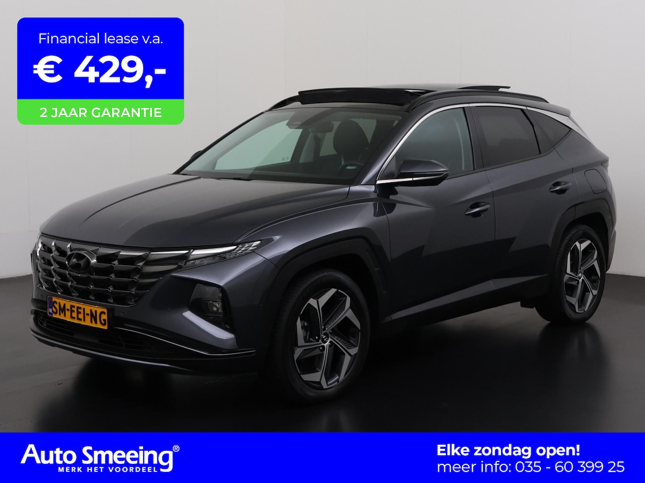 Hyundai Tucson - 1.6 T-GDI PHEV Premium Sky 4WD | Panoramadak | Memory Stoel | Adaptief Cruise | Zondag Ope - AutoWereld.nl