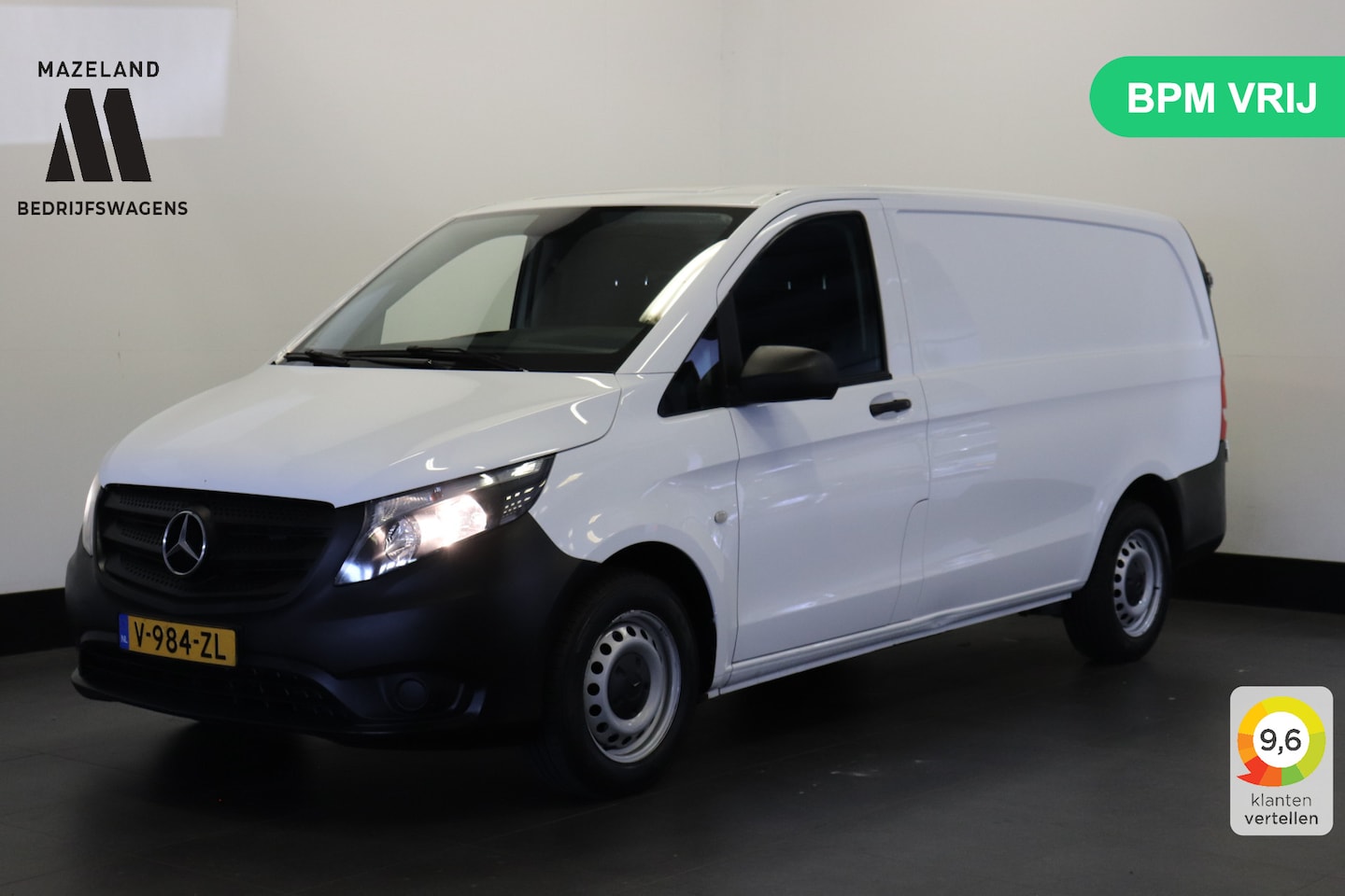 Mercedes-Benz Vito - 114 CDI Automaat Lang EURO 6 - Airco - Navi - Cruise - € 10.950,- Excl. - AutoWereld.nl