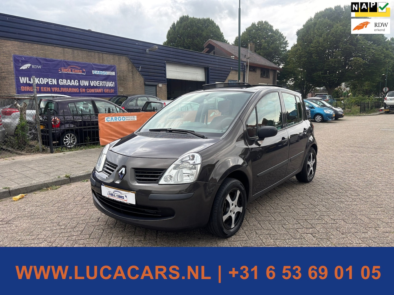 Renault Modus - 1.2-16V Authentique 1.2-16V Authentique NIEUWE APK! - AutoWereld.nl