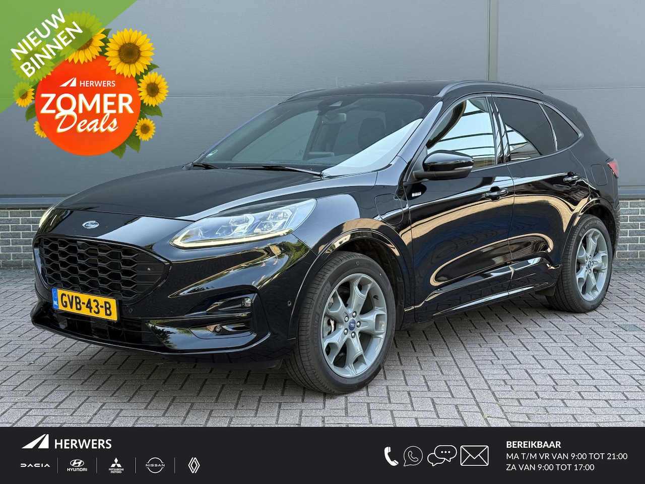 Ford Kuga - 2.5 PHEV ST-Line X / Elektrisch Wegklapbare Trekhaak / Stoel Verwarming V+A / Adaptive Cru - AutoWereld.nl