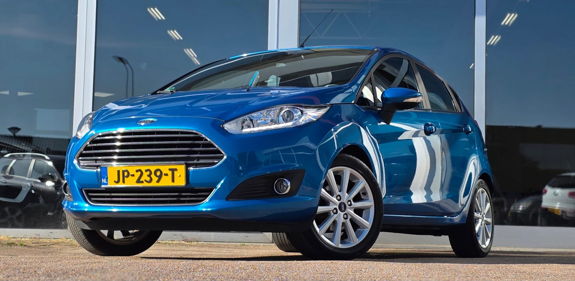 Ford Fiesta - 1.0 EcoBoost Titanium 100% onderhouden! Trekhaak Cruise Control PDC - AutoWereld.nl