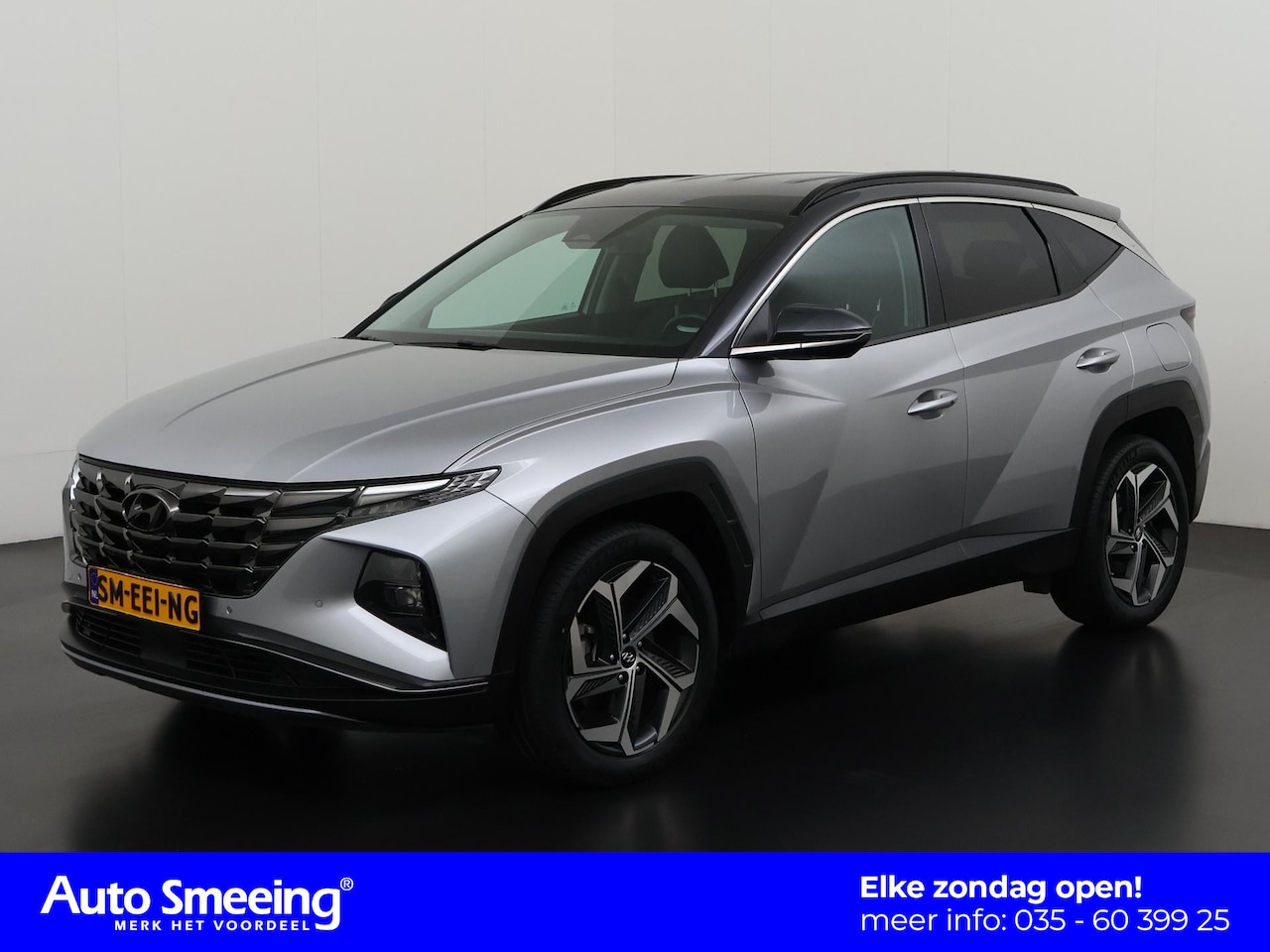 Hyundai Tucson - 1.6 T-GDI HEV Premium | Leder | Stoelventilatie | Memory Stoel | Zondag Open! - AutoWereld.nl