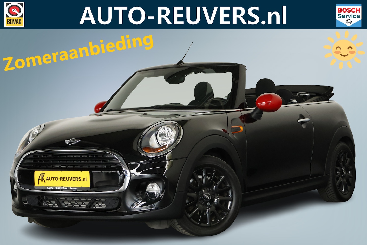 MINI Cabrio - Mini 1.5 Cooper / PDC / Climate Control / All season - AutoWereld.nl