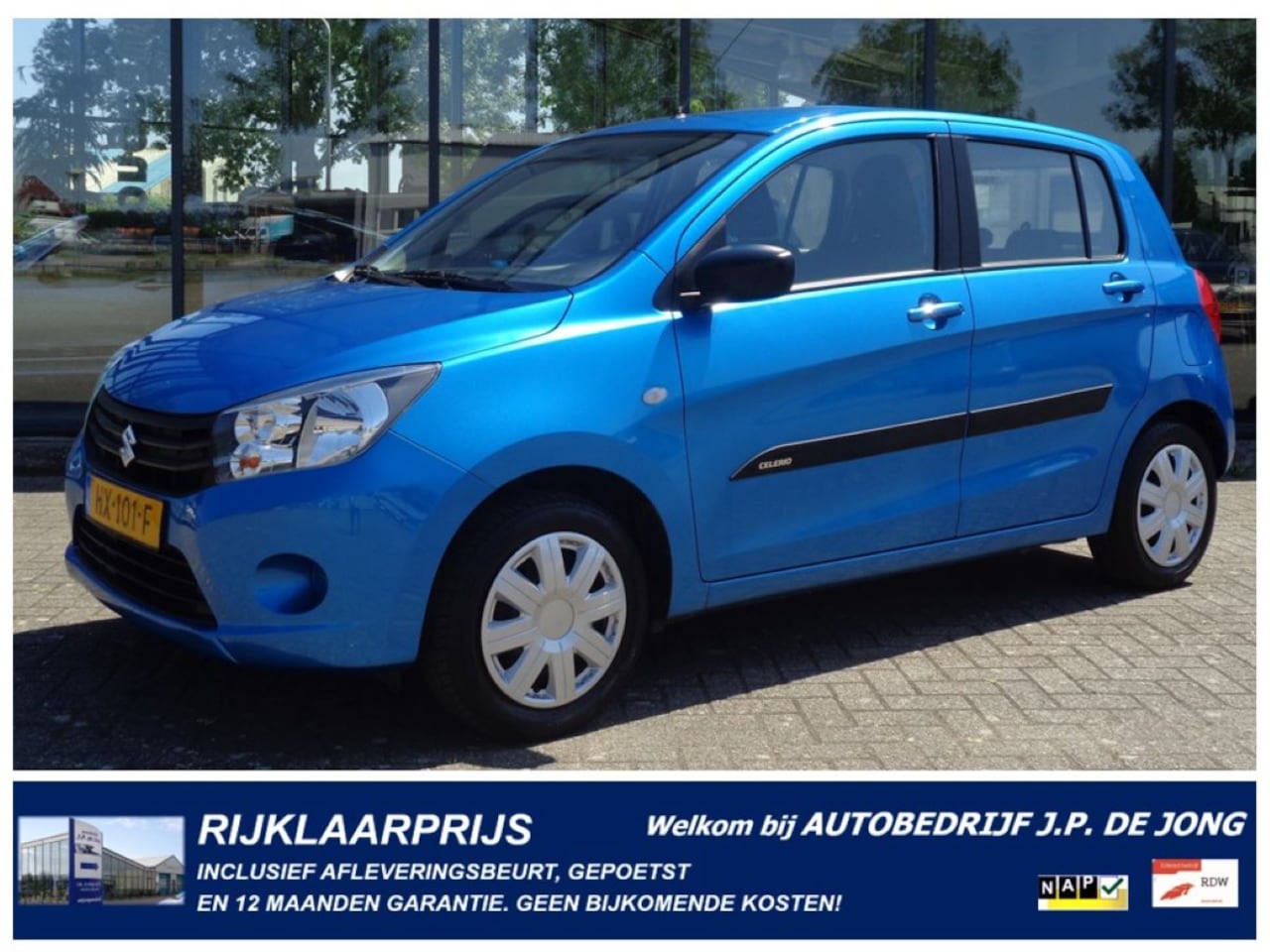 Suzuki Celerio - 1.0 Comfort AUTOMAAT Airco Parkeersensoren Elektrische ramen NL Auto NAP - AutoWereld.nl