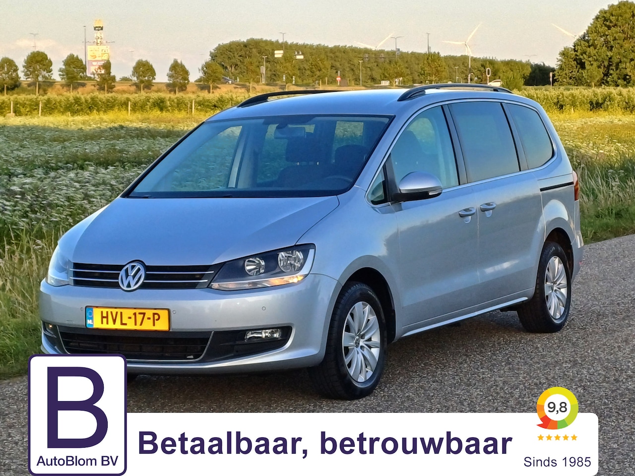 Volkswagen Sharan - 1.4 TSI Comfortline 7-Pers. /Trekh/Clima/Navi/Cruise/Stoelverw./ - AutoWereld.nl