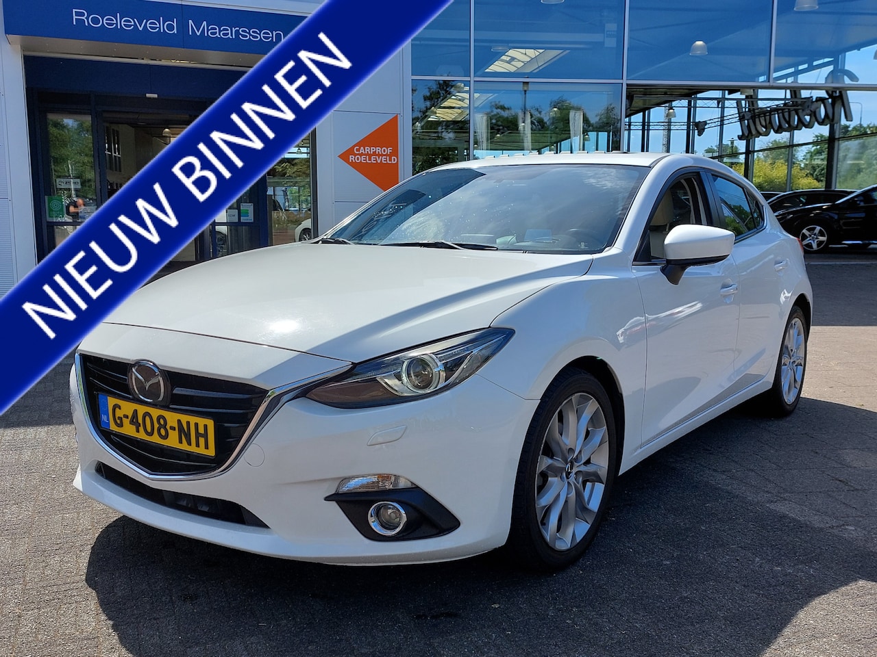 Mazda 3 - 2.0 SkyActiv-G 165pk Automaat GT-M 5-Deurs | Navi | BOSE Sound | Bi-Xenon | Adap.Cruise | - AutoWereld.nl