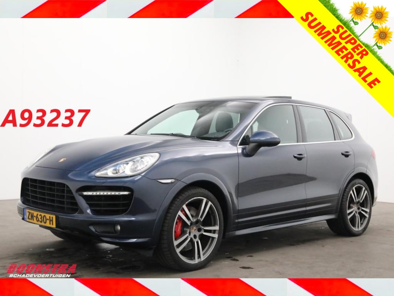 Porsche Cayenne - Turbo 4.8 Turbo Pano PASM PDCC Sport Design Memory Bose Camera AHK 99.912 km! - AutoWereld.nl