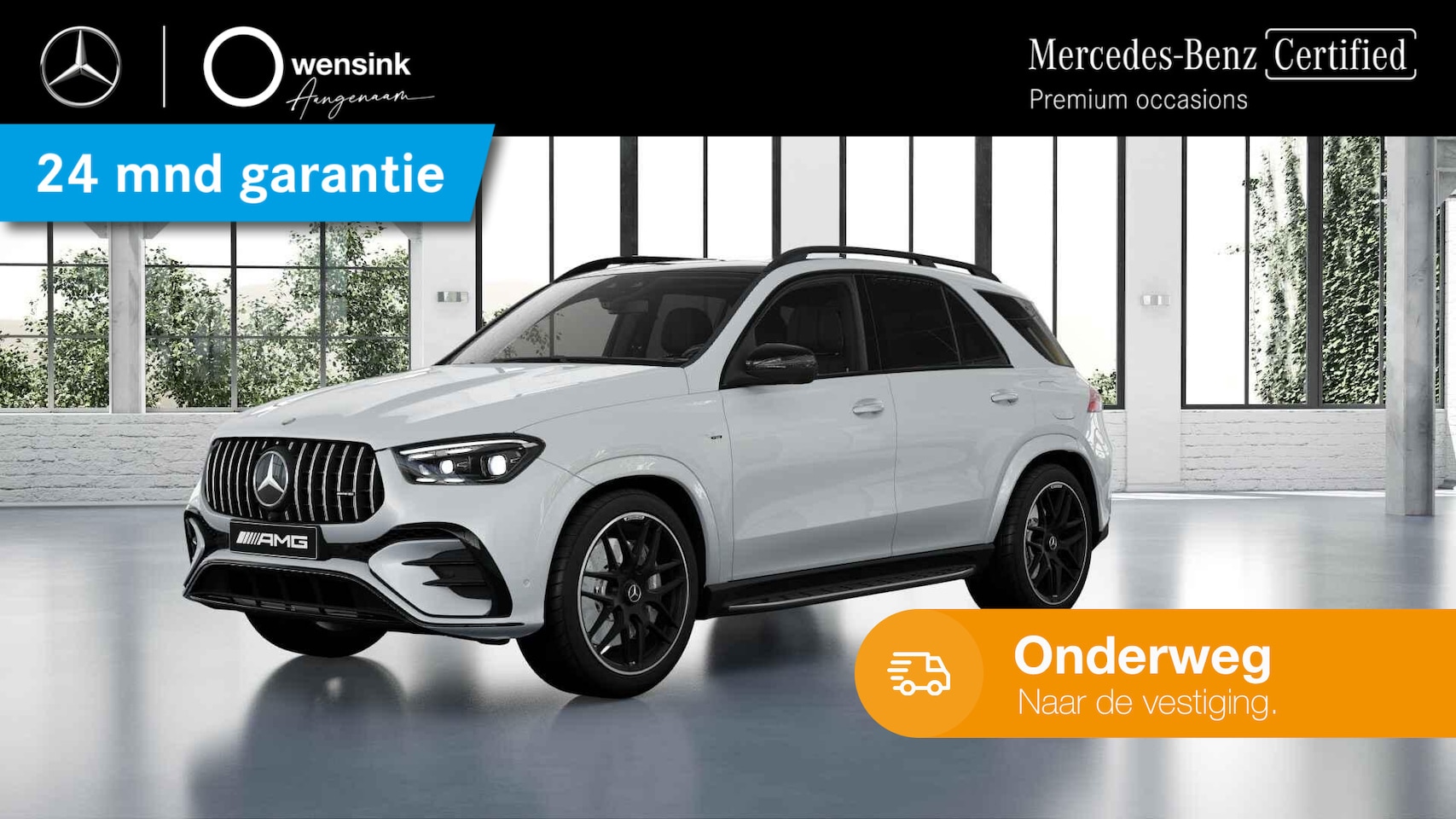 Mercedes-Benz GLE-Klasse - AMG 53 Hybrid 4MATIC+ Night Edition | Burmester | Panoramadak | Softclose | Stoelkoeling | - AutoWereld.nl