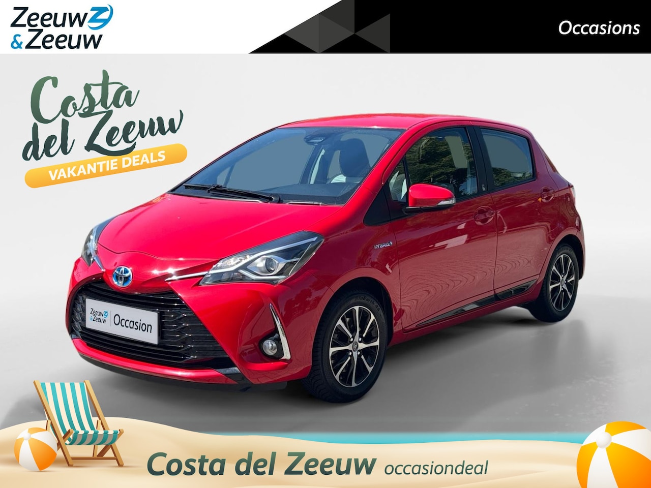 Toyota Yaris - 1.5 Hybrid Design Sport | Automaat! | Climate control | Camera | - AutoWereld.nl