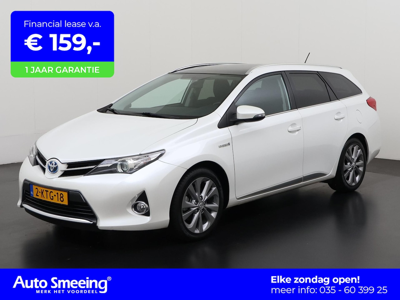 Toyota Auris Touring Sports - 1.8 Hybrid Lease | Panoramadak | Camera | Navigatie | Zondag Open! - AutoWereld.nl