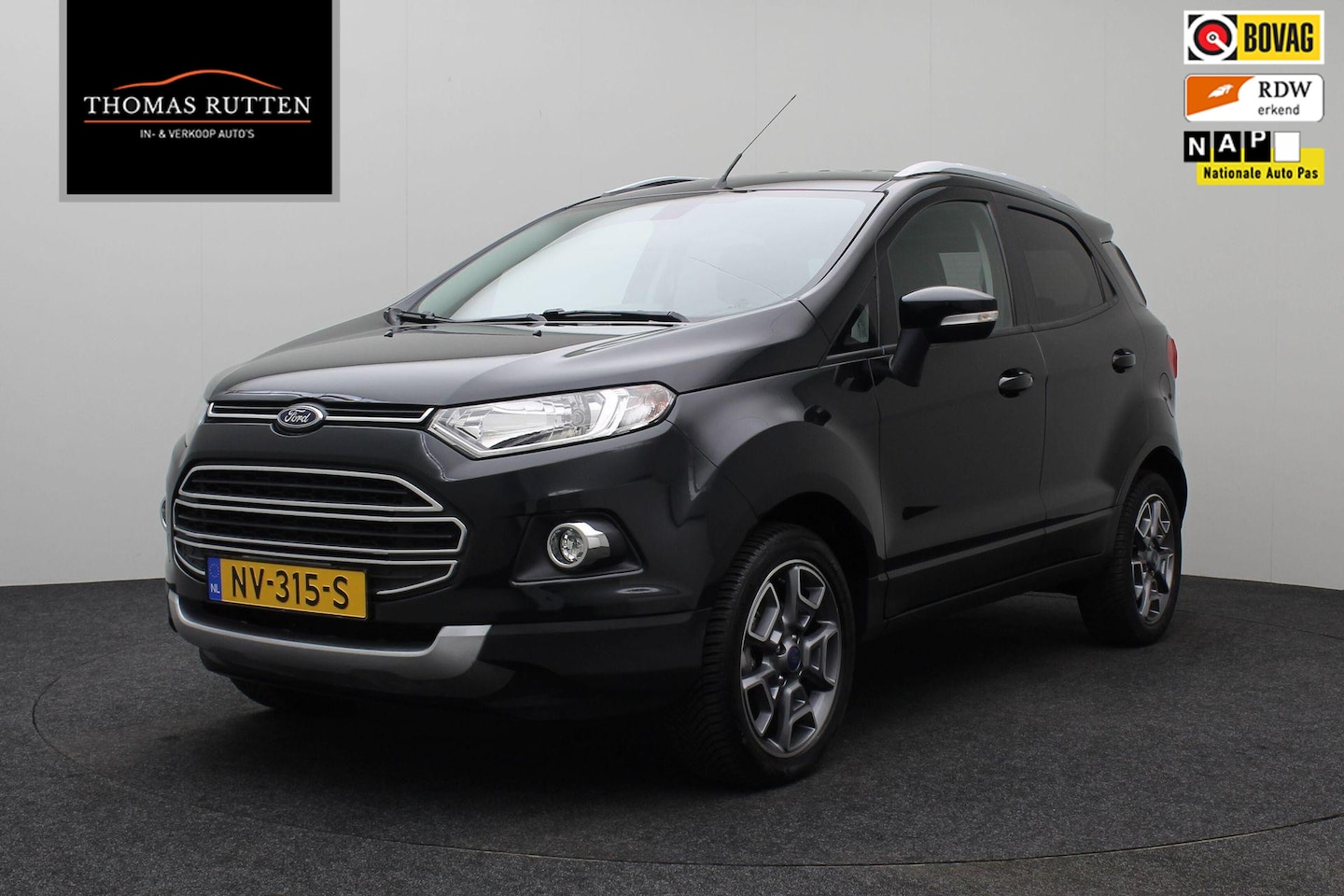 Ford EcoSport - 1.0 EcoBoost Titanium 2017 | Airco | Cruise Control | Stoelverwarming | Parkeersensoren | - AutoWereld.nl