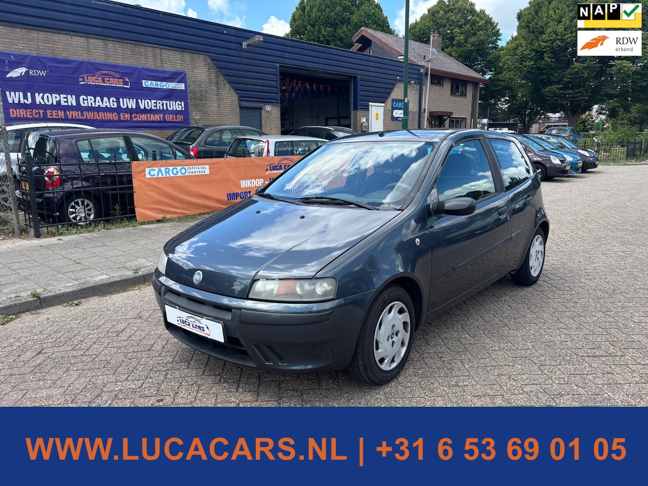 Fiat Punto - 1.2-16V ELX Speedgear AUTOMAAT! - AutoWereld.nl