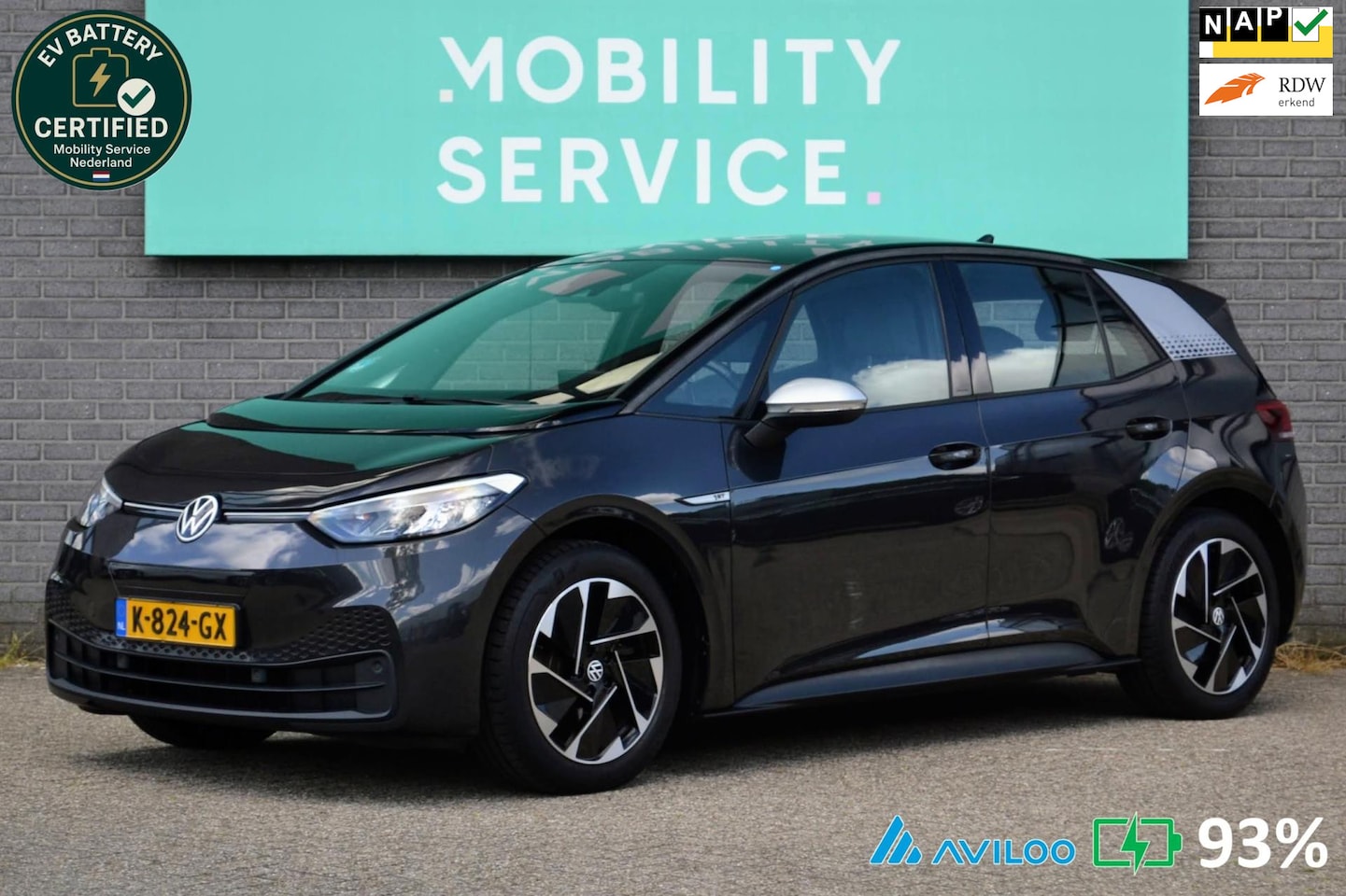 Volkswagen ID.3 - Life 58 kWh 1st SOH93% CarPlay AUT Clima - AutoWereld.nl