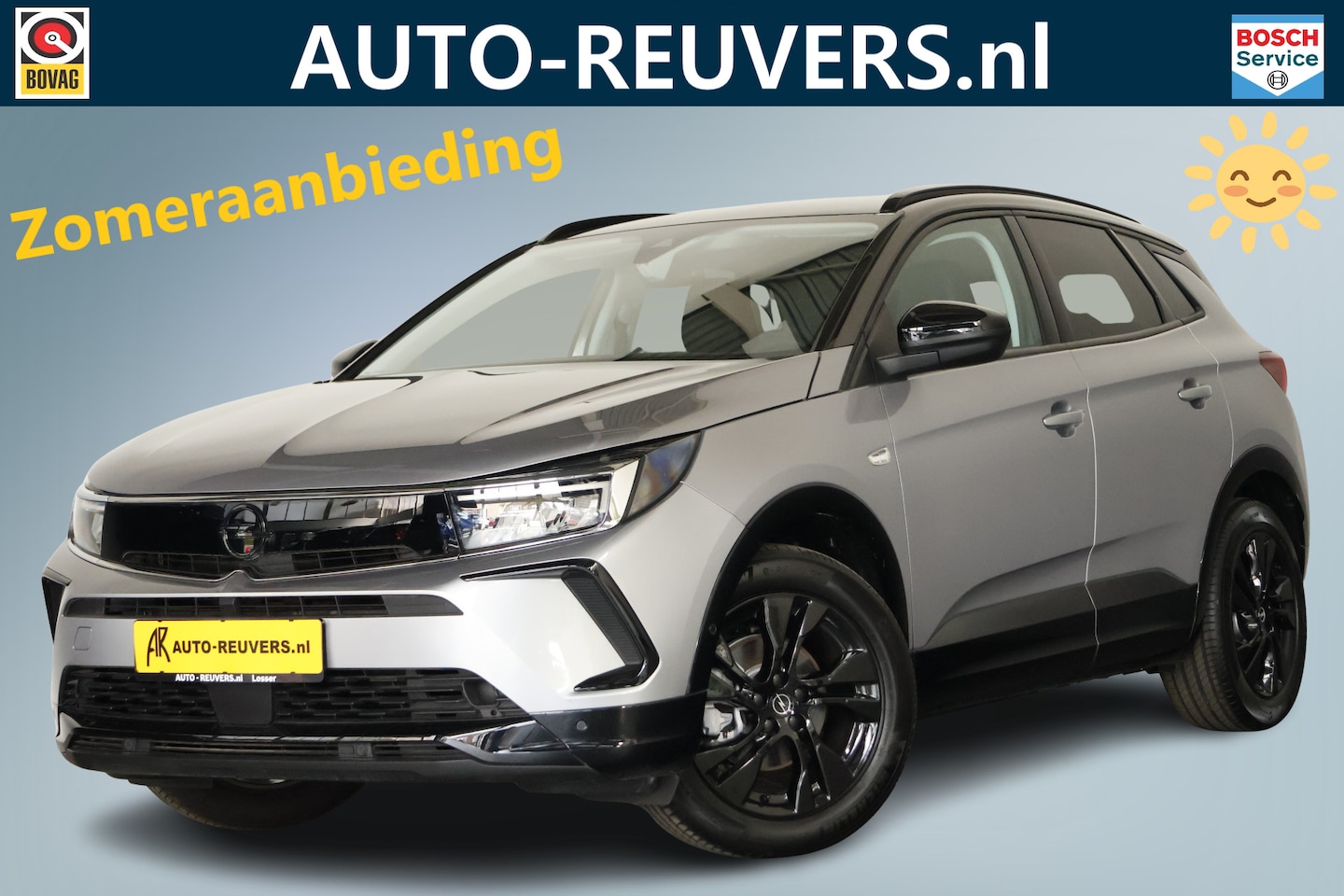 Opel Grandland - 1.2 Turbo GS / LED / Navi / CarPlay / DAB - AutoWereld.nl