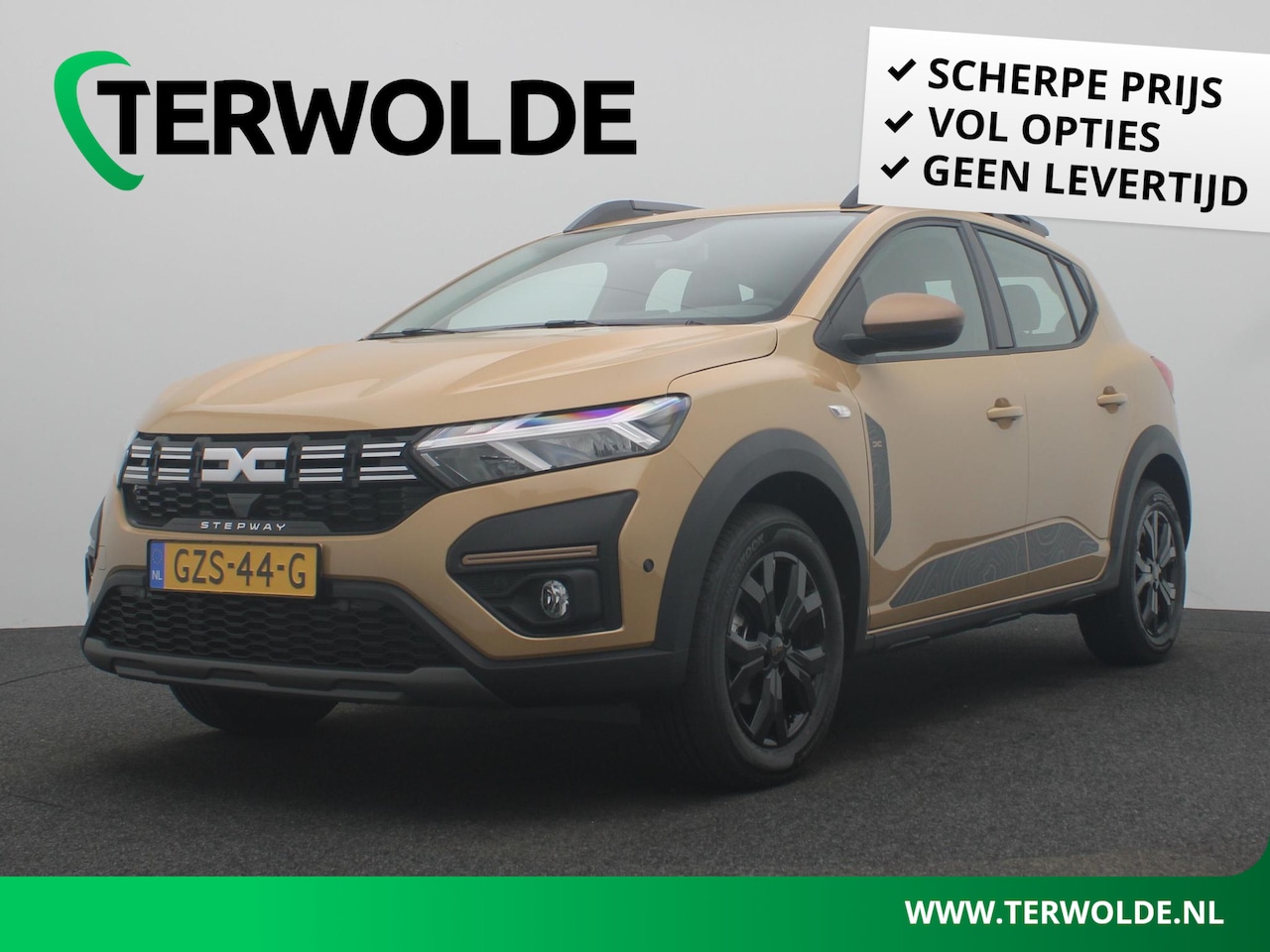 Dacia Sandero Stepway - 1.0 TCe 100 ECO-G Extreme | Navigatie | Stoelverw. | Parkeercamera | - AutoWereld.nl