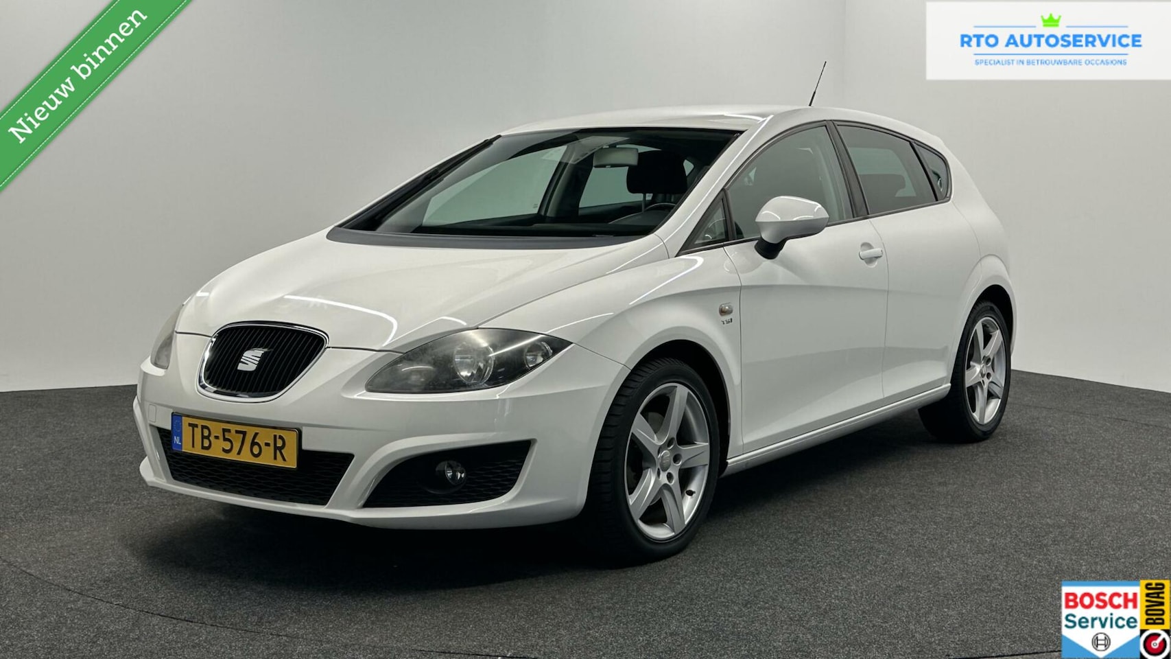 SEAT Leon - 1.4 TSI Businessline CRUISE LM AIRCO 113000 KM. - AutoWereld.nl