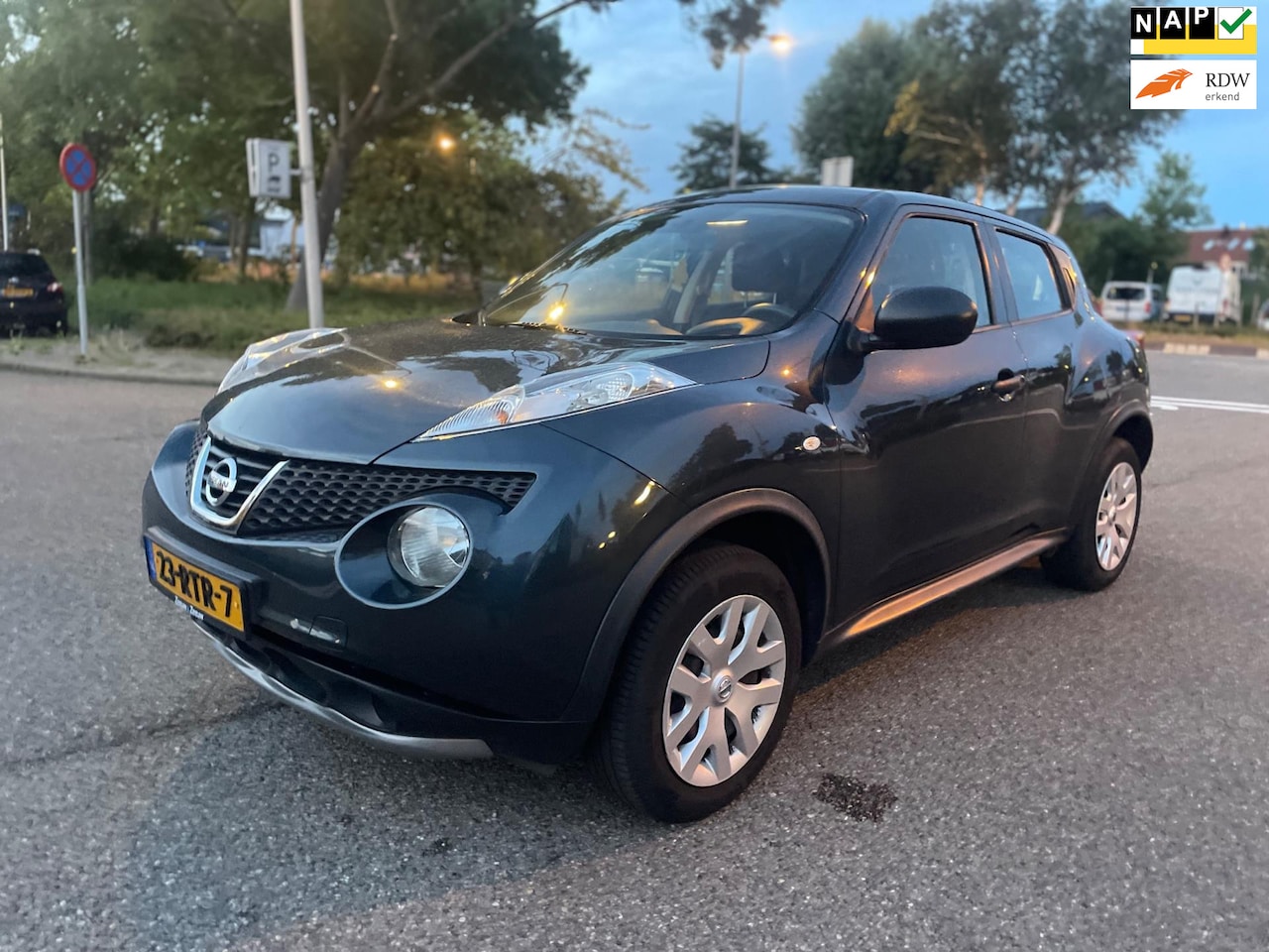 Nissan Juke - 1.6 Visia / airco / elek.ramen / deurvergrendeling / historie / nap..... - AutoWereld.nl