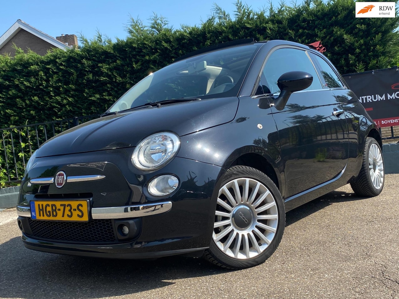 Fiat 500 C - 1.2 Lounge Cabrio*Airco*Lmv*Nwst - AutoWereld.nl