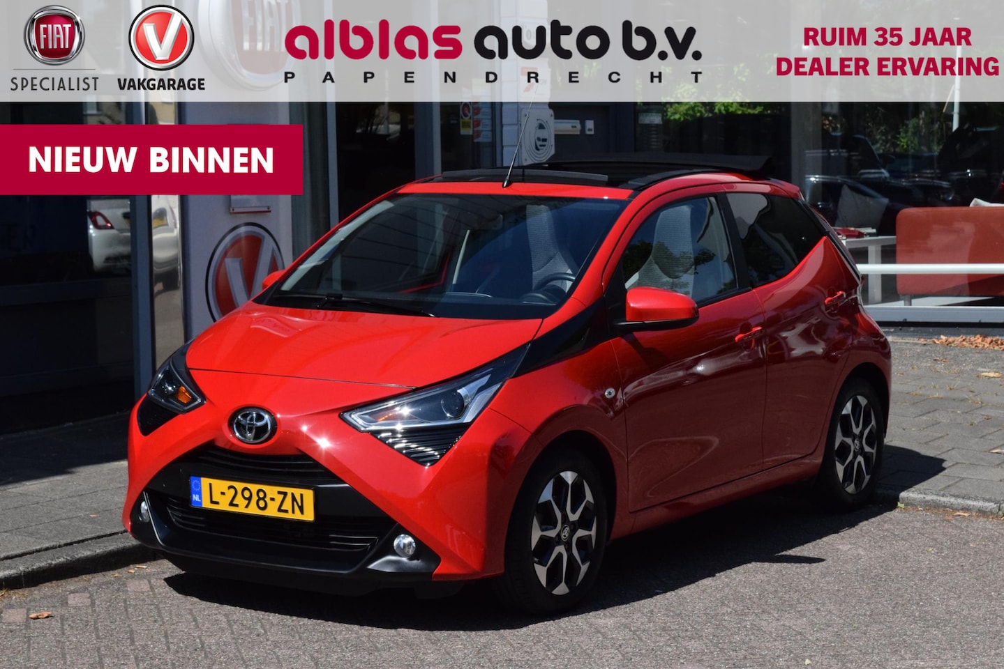 Toyota Aygo - 1.0 VVT-i x-joy cabrio|carplay|als nieuw - AutoWereld.nl