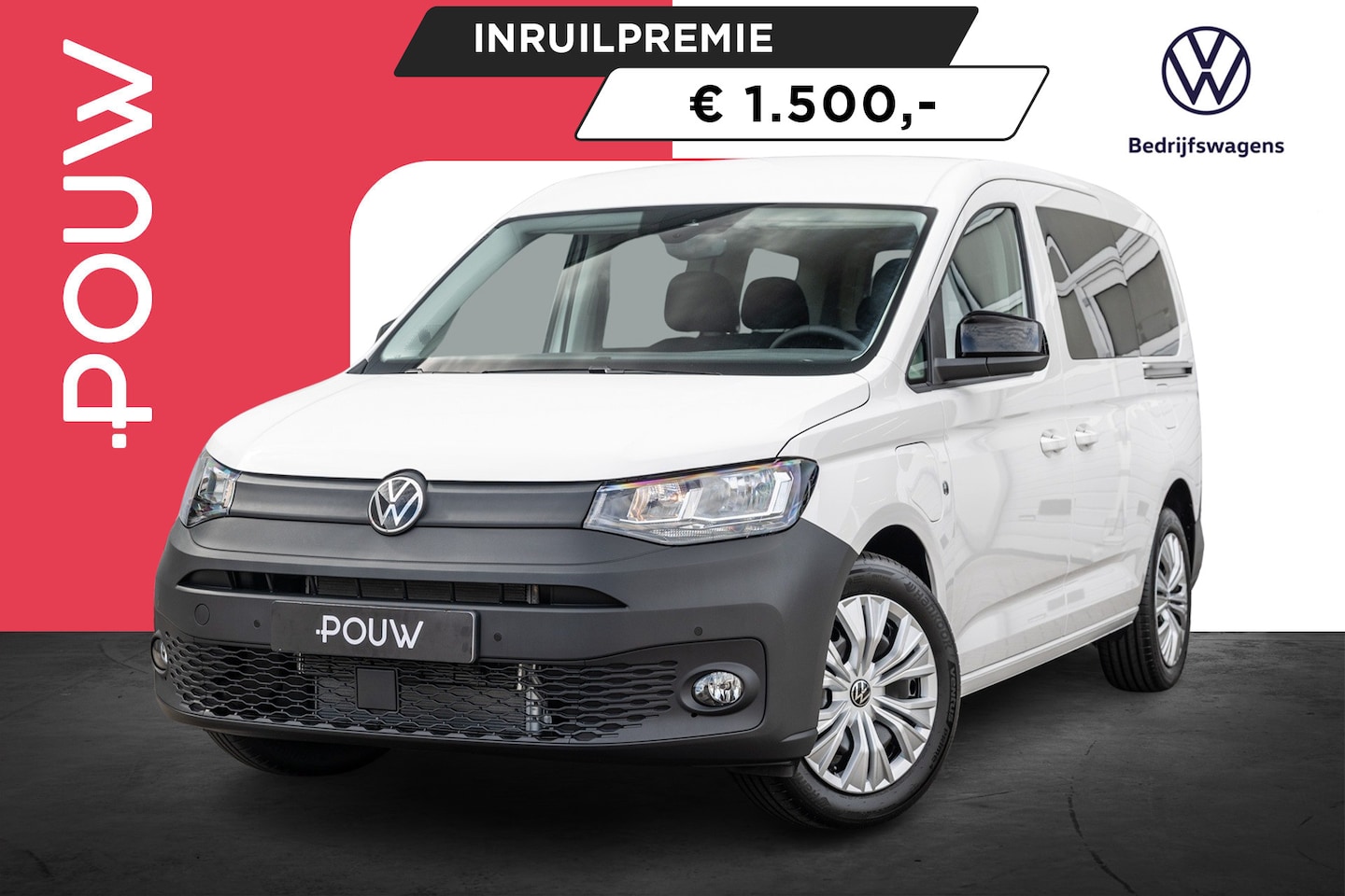 Volkswagen Caddy Maxi - 1.5 TSI 115pk DSG Hybride | Comfort Pakket 3 | Trekhaak | Techniek Pakket - AutoWereld.nl