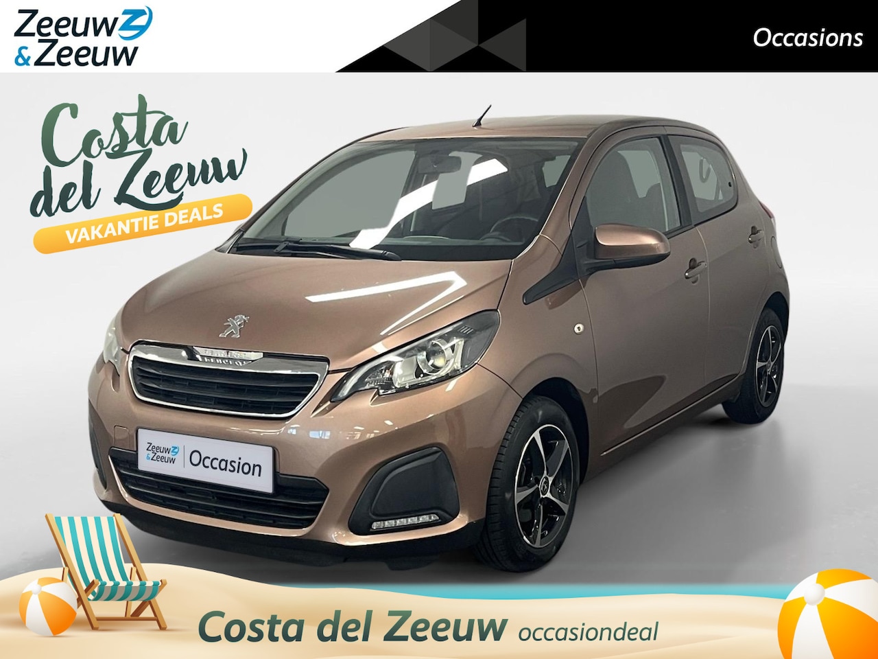 Peugeot 108 - 1.0 e-VTi Active TOP! AIRCO 5 DEURS BLUETOOTH LM VELGEN 12 MAANDEN GARANTIE ZEER MOOIE AUT - AutoWereld.nl