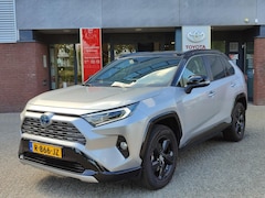 Toyota RAV4 - 2.5 Hybrid AWD Bi-Tone 4S-BANDEN STOELVERW NAVI APPLE/ANDROID EL-ACHTERKLEP KEYLESS PARK-S