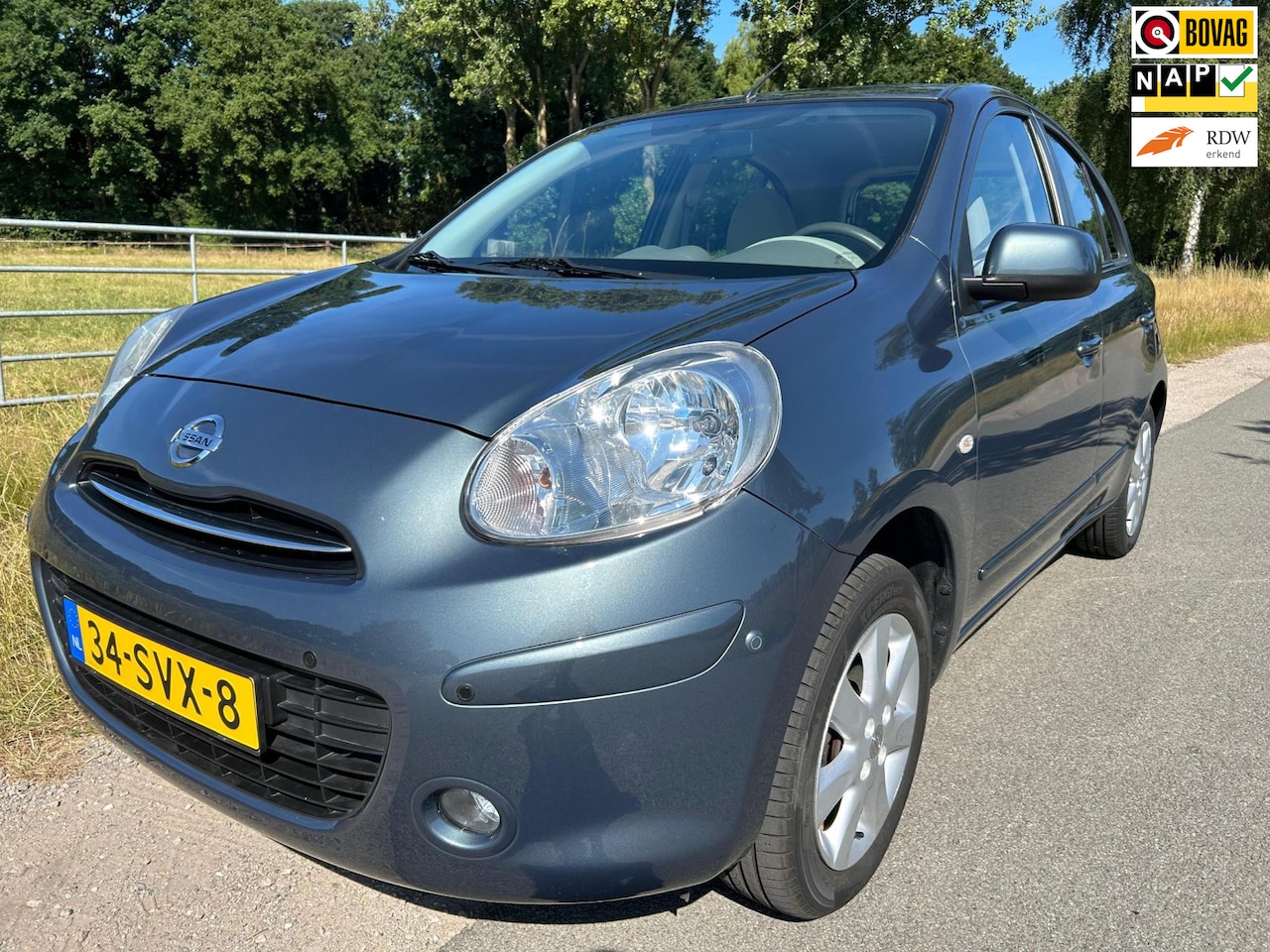 Nissan Micra - 1.2 Connect Edition AUTOMAAT dealer ond. vol luxe - AutoWereld.nl