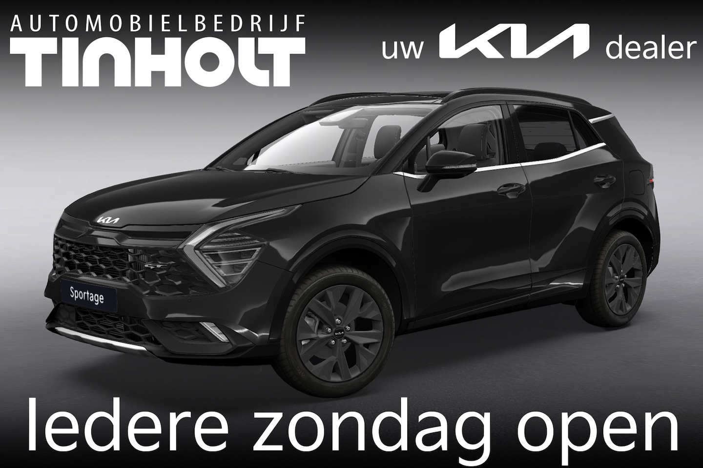 Kia Sportage - 1.6 T-GDi Hybrid GT-Line Limited Edition - Direct uit voorraad leverbaar - Pearl Black - AutoWereld.nl
