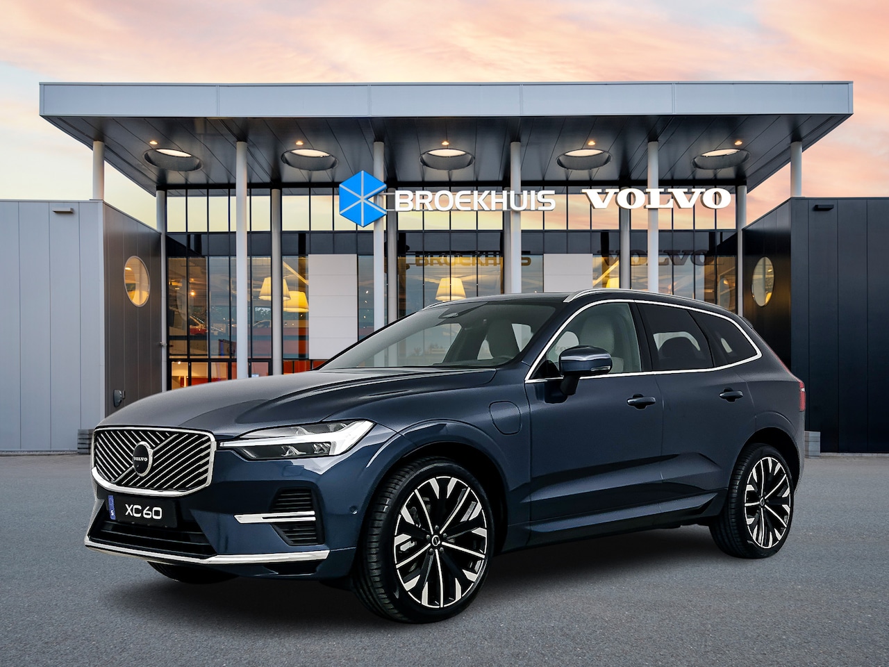 Volvo XC60 - T6 Recharge AWD Ultra Bright | Facelift | 21' | Luchtvering | Panoramadak | Harman Kardon - AutoWereld.nl