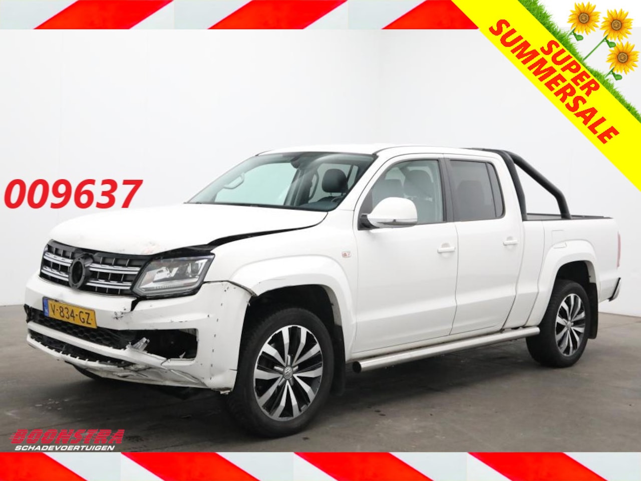 Volkswagen Amarok - 3.0 TDI 225 PK DSG 4Motion Highline DoKa Leder Navi Clima Cruise Camera SHZ - AutoWereld.nl