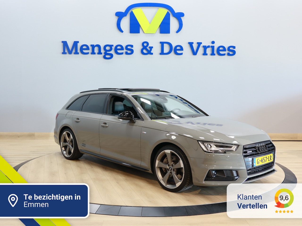 Audi A4 Avant - 2.0 TFSI MHEV quattro Sport S line black edition Airco ECC | Panorama | Cruise Control | A - AutoWereld.nl