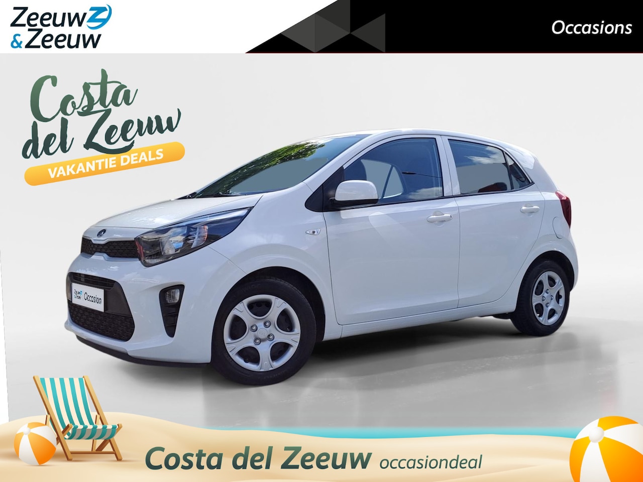 Kia Picanto - 1.0i ComfortPlusLine Dealer onderhouden | Fabrieksgarantie t/m 23-1-2027 + 3x 1 jaar* | NA - AutoWereld.nl