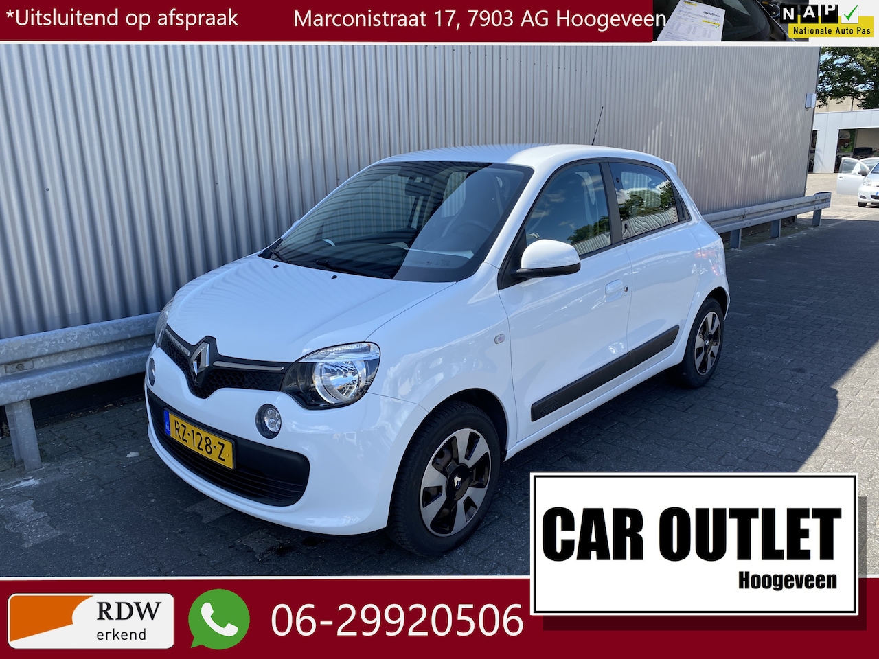 Renault Twingo - 1.0 SCe Collection 45Dkm.NAP! 5-Drs, A/C, CC, PDC, LED, nw. APK – Inruil Mogelijk – - AutoWereld.nl