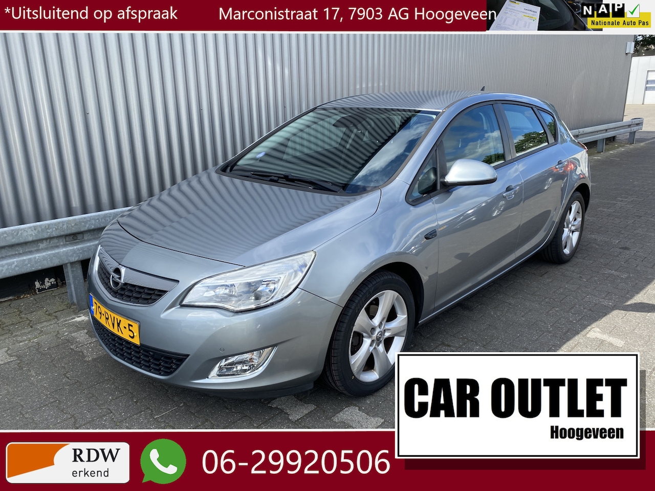 Opel Astra - 1.4 Turbo Edition A/C, CC, PDC, MultiMediaSys, LM, Trekh, nw. APK – Inruil Mogelijk – - AutoWereld.nl